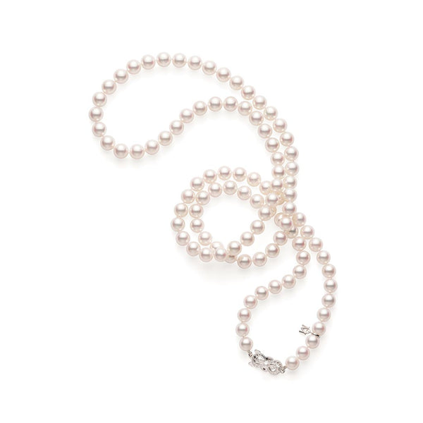 Akoya Cultured Pearl 32in Necklace - 1